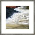 Water Over Stone 2 Framed Print