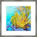 Water Whirl Framed Print