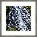 Waterfall At Mt. Rainier Framed Print