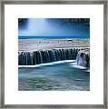 Waterfall In A Forest, Mooney Falls Framed Print