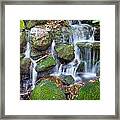 Waterfall In Marlay Park Framed Print