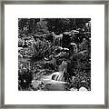 Waterfalls On The Mr J B Van Sciver Estate Framed Print