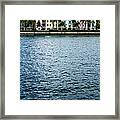 Waterfront Colors Framed Print