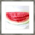 Watermelon Summer Framed Print