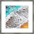 Waves Abstract Framed Print