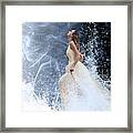 Waves Of His Glory Framed Print