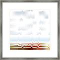 Wavescape Framed Print