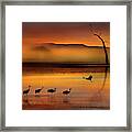 We Are Here Waiting For You Framed Print