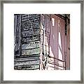 Weathered And Abandoned In Jamaica Framed Print