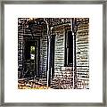 Weathered And Worn Framed Print