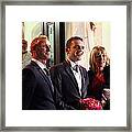 Wedding In Prines Framed Print