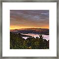 Wednesday Evening Sunset Framed Print