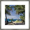 Welcome To Paradise Framed Print