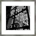 Westminster Abbey Courtyard Framed Print