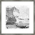 Whaling, 1855 Framed Print