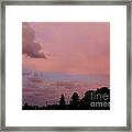 What A Skyview Framed Print