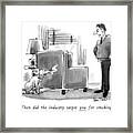 When Did The Industry Target You For Smoking? Framed Print