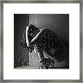 When The Storm Breaks - Square Crop Framed Print