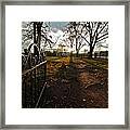 Where Rests The Weary Widow Framed Print