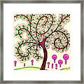 Whimsy Tree Framed Print