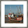 Whitby Crest At Brancaster Staithe Framed Print