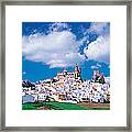 White Houses Andalusia Olvera Spain Framed Print