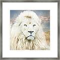 White Lion - Spirit Of Goodness Framed Print