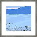 White Sands New Mexico Framed Print