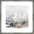 White Sands Winter Framed Print