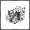 Who Do You See About A Promotion? Framed Print