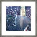 Whores In The Alley Smoking Their Luck Strikes Framed Print