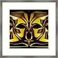 Wide Scream Framed Print