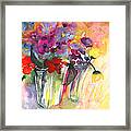 Wild Flowers Bouquets 02 Framed Print