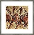 Wild Horses - Cave Art Framed Print