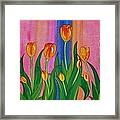 Wild Tulips Framed Print
