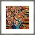 Wildflower Display Framed Print