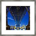 Williamsburg Bridge Panorama Framed Print