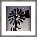 Windmill Close-up Framed Print