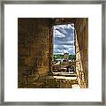 Window In Linlithgow Palace Framed Print