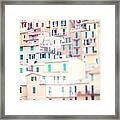 Windows Of Cinque Terre Italy Framed Print