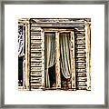 Windows Of Lace Of Annabelle's Place Framed Print