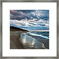 Winds Of Oval Beach Saugatuck Michigan Framed Print