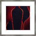 Wine Glow Framed Print