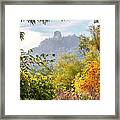 Winona Mn Souvenir Rainbow Sugarloaf Framed Print