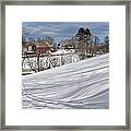 Winter At Gmha Framed Print