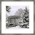 Winter At Plymouth Rock Framed Print