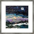 Winter Eclipse Framed Print