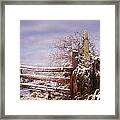 Winter In The West Framed Print