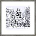 Winter Park Landscape 2 Framed Print