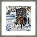 Winter Travel Framed Print